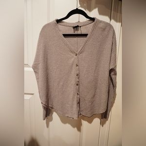 Urban Outfitters Out From Under Waffle Knit Thermal